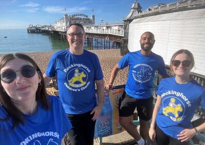 100k walk Brighton Pier